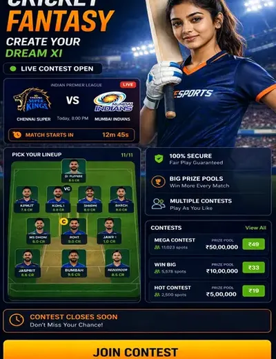 Blit (blit bet) fantasy cricket & matchday visual 3